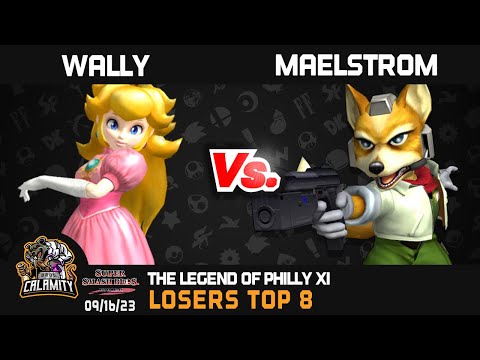 The Legend of Philly IX | #SSBM SIngles - Wally vs Maelstrom - Losers Top 8
