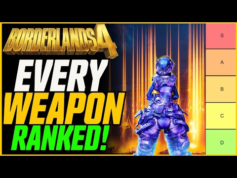 EVERY LEGENDARY WEAPON RANKED! // Borderlands 4 Best Legendary Guns Tierlist!
