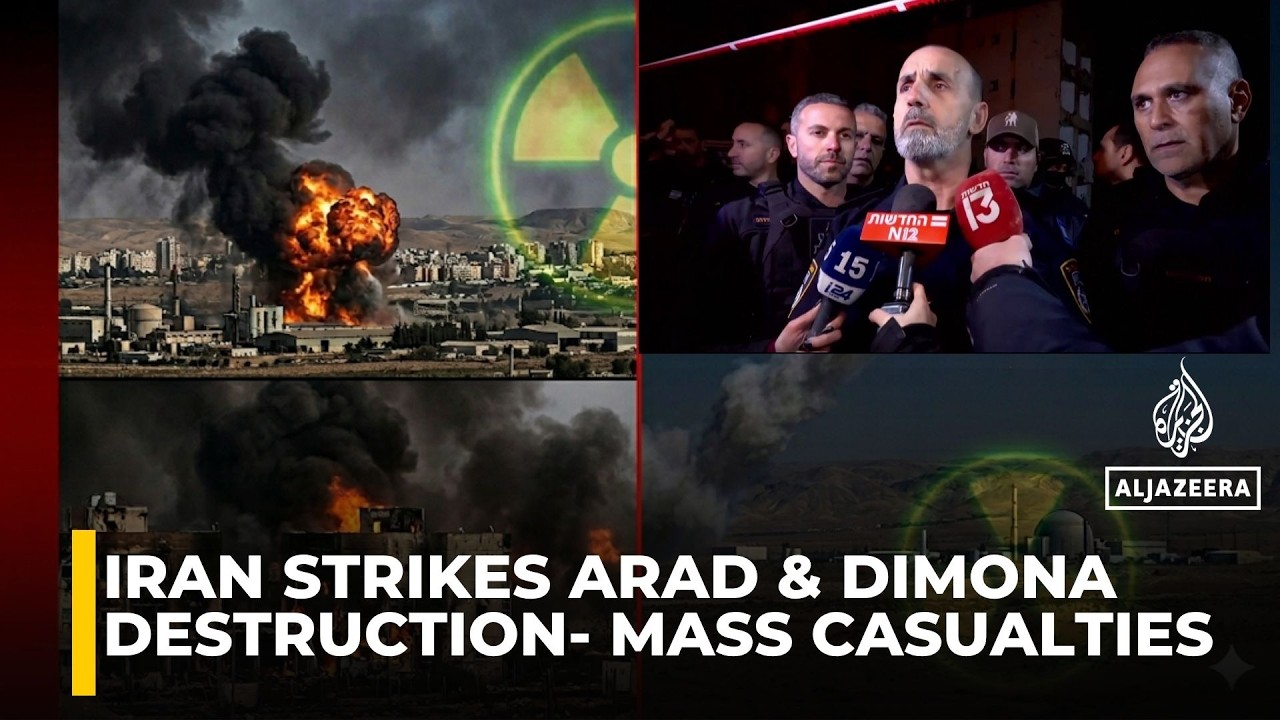 Mass Casualties After Iran Strikes Arad & Dimona | Israel Under Fire