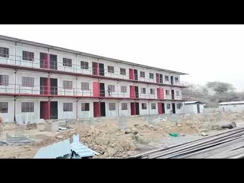 Mild steel roofing structure