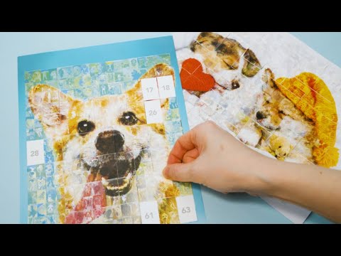 KLUTZ DOGS PUPPIES STICKER MOSAIC