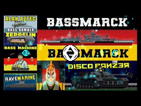 Alan Aztec - German Songs Hardbass Remix(Mix) [60FPS]