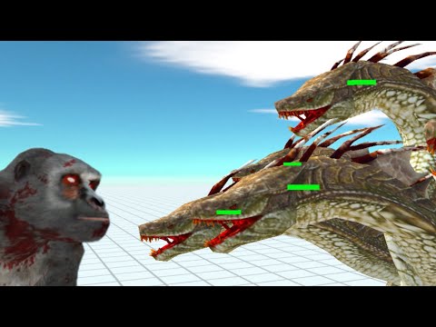 Hydra VS King Kong ARBS Mobile | Animal Revolt Battle Simulator