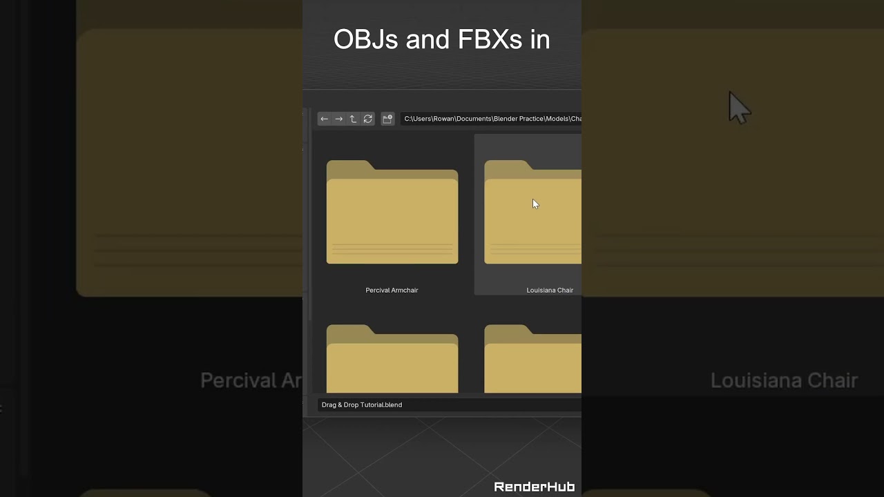 Stop Wasting Time Importing Files in Blender!