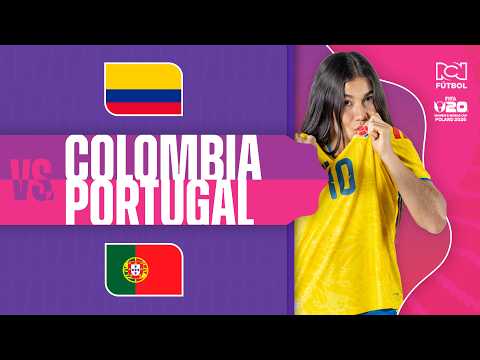 Colombia VS. Portugal | EN VIVO HOY | Copa Mundial Sub-20 Femenina 2026 ⚽ | Canal RCN