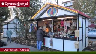 preview picture of video 'Oberhausen Altstadt Kerstmarkten.nl'