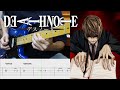 The WORLD Death Note Opening 1 Guitar Cover With Tabs