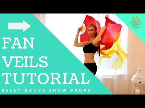 Fan veils tutorial basic moves - Best Belly Dance Workout