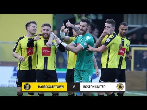 HIGHLIGHTS | Harrogate Town 3-1 Boston United (18/11/2017)