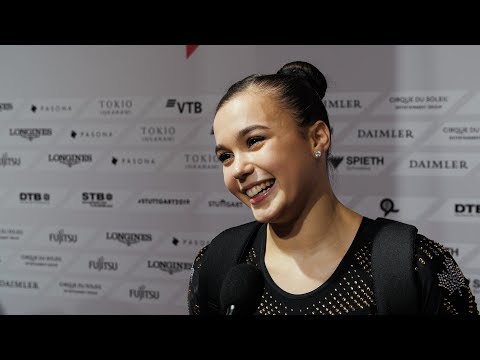 Brooklyn Moors (CAN) Interview 2019 Worlds Stuttgart - Qualifications