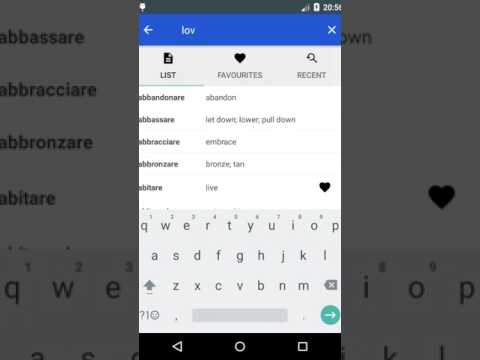 Italian Verb Conjugator Video