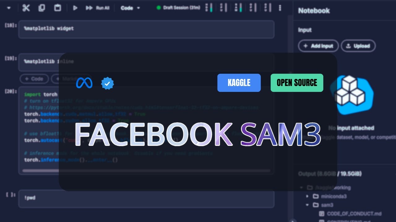 Facebook SAM3: Text and Visual prompts to Follow Any Object in Images or Videos