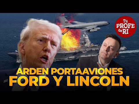 ¡AVI0NAZO EN IR∆K! CAE PODEROSO AVIÓN KC-135. ARD€ EL G€RALD F0RD. SE AGRANDA IRÁN. HUNDE 16 BUQUES