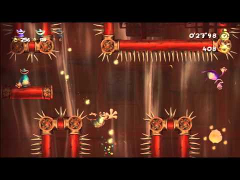 Rayman Legends Daily Challenge 6/2/16 - The Dojo - 636 lums (solo co-op)