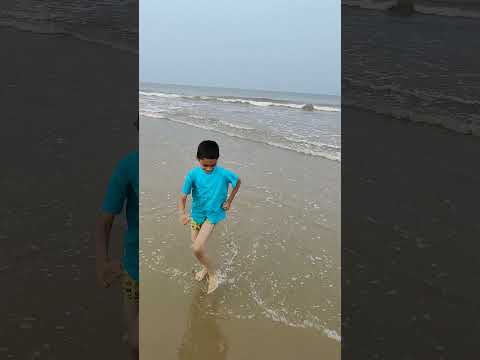 Akshaj fun in beach
