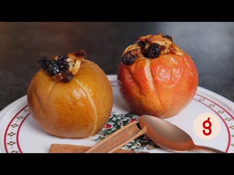 Bratapfel Rezept ohne Marzipan
