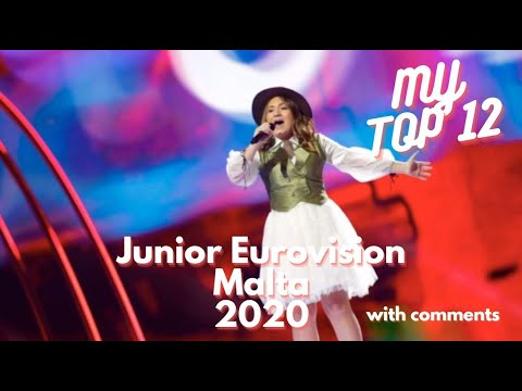 MJESC 2020 | My TOP 12 (Malta Junior Eurovision 2020) | with comments