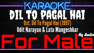 Karaoke Dil To Pagal Hai ( For Male - Udit Narayan