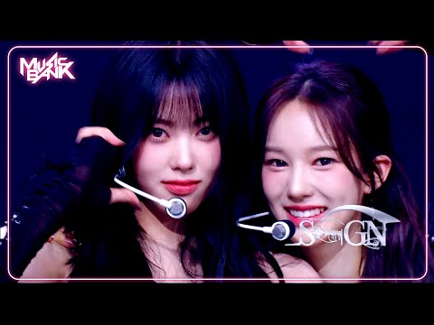 SIGN - izna イズナ 이즈나 [Music Bank] | KBS WORLD TV 250418