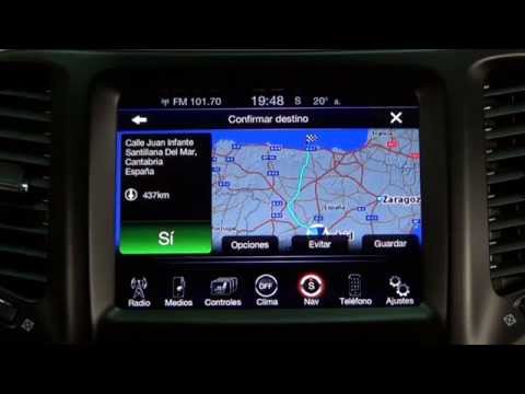 Jeep Cherokee. Modelo 2014. Impresiones sistema multimedia Uconnect 8.4