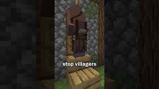 Villagers Can’t Open this Door in Minecraft