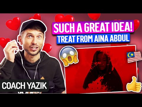 YAZIK reacts to AINA ABDUL by Aina Abdul (Official Music Video)