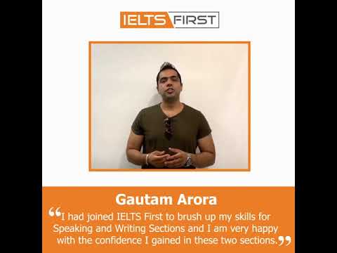 IELTS First Review by Gautam Arora