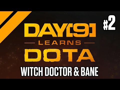 Dota 2 Offlane w/ Purge - Witch Doctor & Bane P2