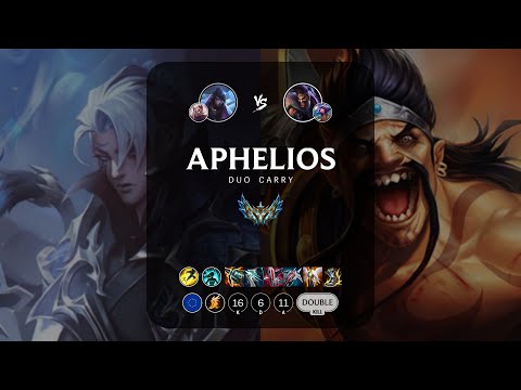 Aphelios ADC vs Draven - EUW Challenger Patch 13.17