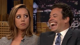 Aubrey Plaza Doesn't Like Jimmy Fallon