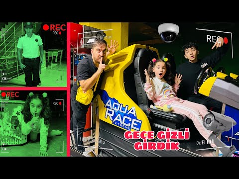 GECE GİZLİ EĞLENCE MERKEZİNE GİRDİK !! EYVAH YAKALANDIK!! @GamzeKarta @gokkusagimersin