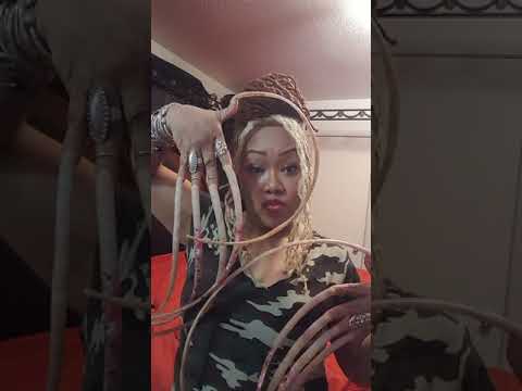 Guinness World Record Holder Longest Nails on A pair of hands!  2018