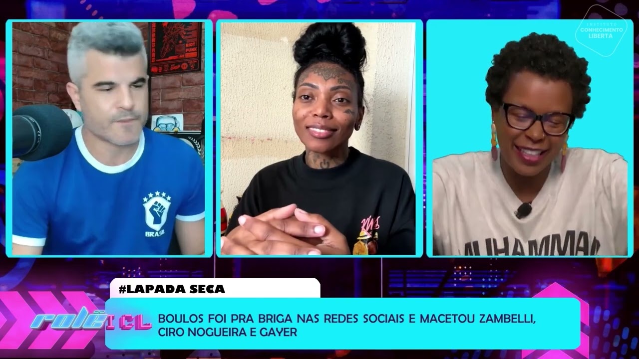 Boulos é atacado pela extrema direita e não deixa barato. Foi lapada seca para todo lado