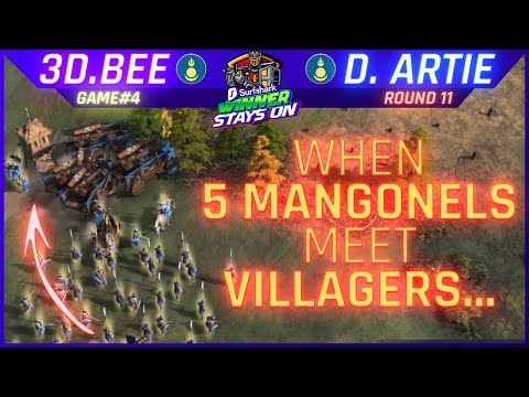 Age of Empires 4: Don Artie vs Bee! Game 4 of WSO Round 11!