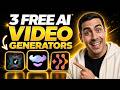 3 AI Video Generators That Are ACTUALLY FREE UNLIMITED
