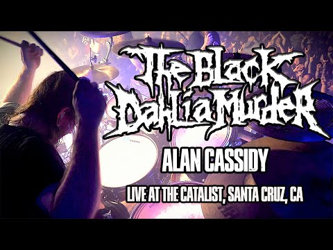 THE BLACK DAHLIA MURDER - ALAN CASSIDY - A Shrine To Madness (Live at The Catalyst, Santa Cruz)