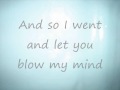 Hey, Soul Sister (Lyrics) 