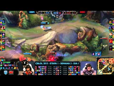 Tinowns Ahri in CBLOL2015 week 3