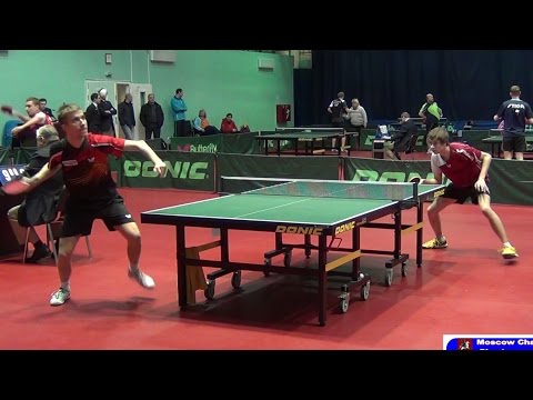 Денис ГРИШЕНИН - Андрей БУКИН Настольный теннис, Table Tennis