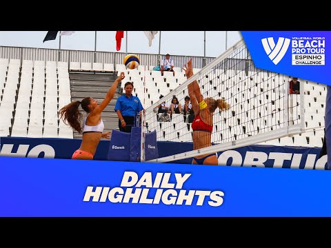 Day 1 Women's Daily Highlights Espinho 2022 #BeachProTour