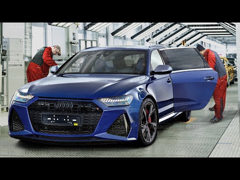 German Most Advanced Factory Producing the Powerful Audi RS6 - Production Line