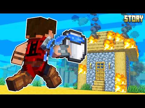 Mein Dorf brennt in Minecraft – Minecraft Story