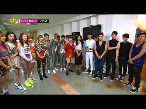 [SFSubs] 130601 Music Core - Backstage Interview with Noh Hong Chul, Hyori, 4minute, and 2PM