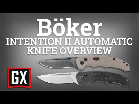 Boker Intention II Automatic Knife Overview