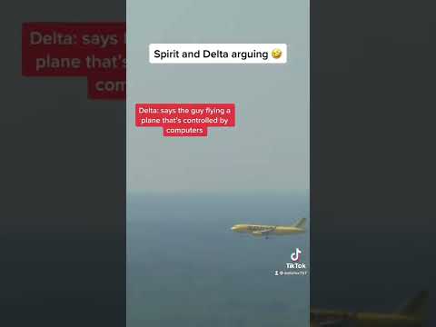 Delta vs Spirit pilot roast battle