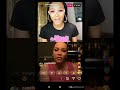 Jayda Cheaves Kimbella Vena E On IG Live Quarantine
