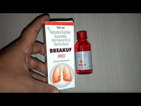 BREAKUF RED Cough Expectorant Uses Composition Side Effect Precaution & Review Video