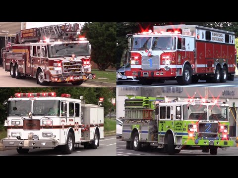Fire Trucks Responding Compilation Best of 2021 & 2022