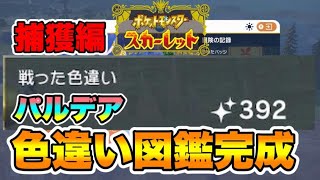 パルデア色違い図鑑目完成させた男　【前編】　【ポケモンSV】