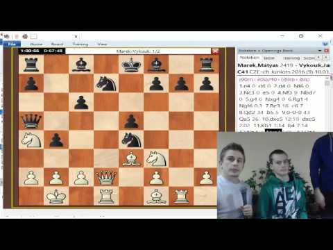 MČR juniorů a mládeže - živý komentář